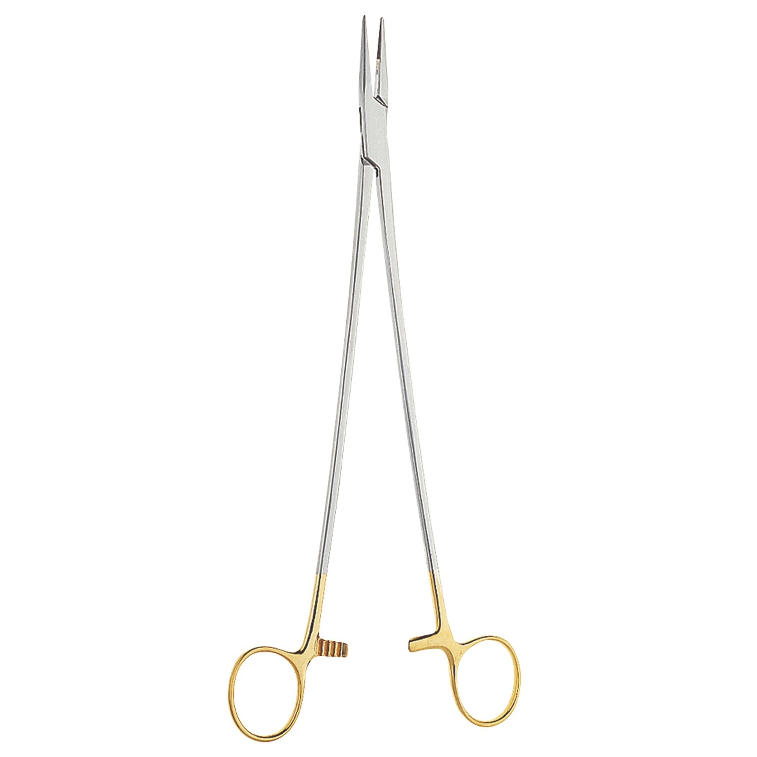 Wangensteen Needle Holder, Jaws Have Tungsten Carbide Inserts (Use W/ 1-0, 2-0, & 3-0 Suture), Straight, 11" (28.0 Cm)